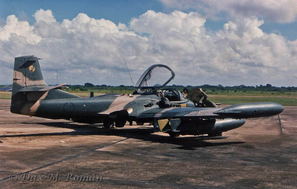 A-37B Dragonfly  FAD-3707    3-3-11.JPG