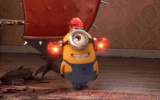 Boo beep red light head minion.gif