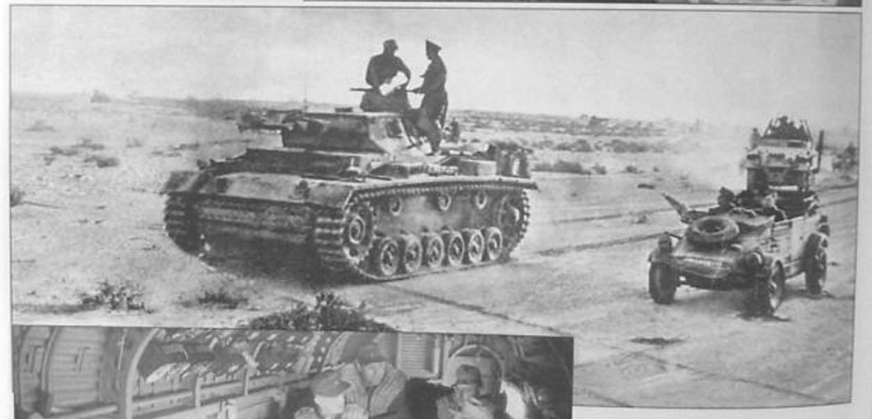 Kubel & Pzkw III J Afrika Korps.jpg