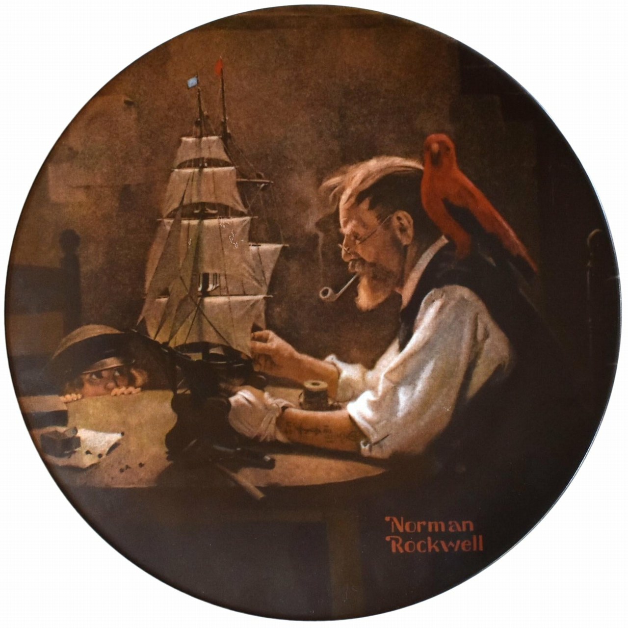 Norman Rockwell The Shipbuilder 1922 m.jpg