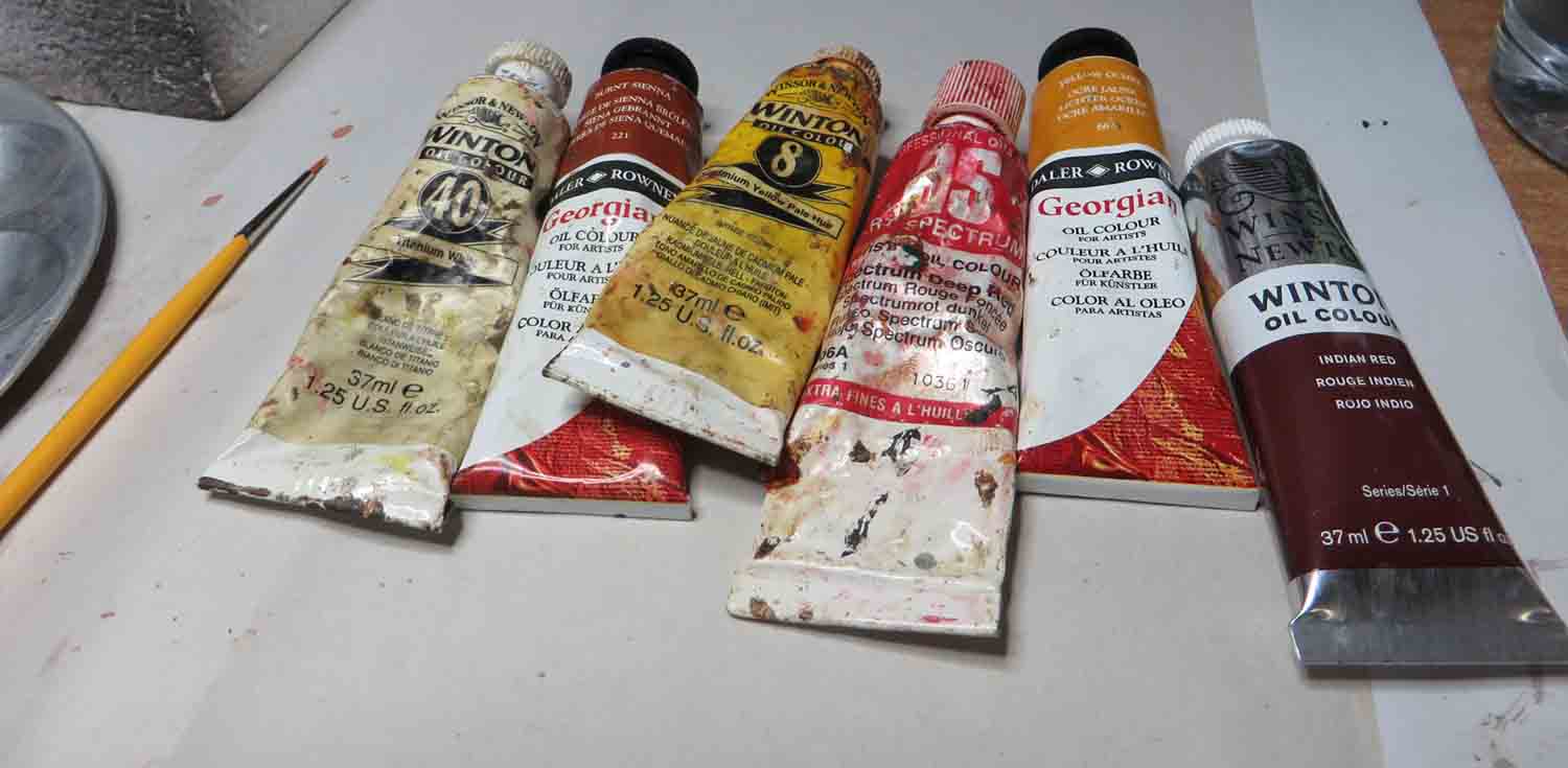 Oil Paint colours for figure face and hands.jpg