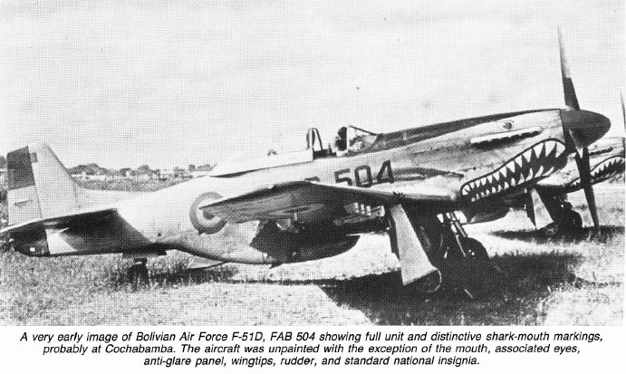P-51D FAB F-51DFuerzaAreaBolivianaDcadadel60.jpg