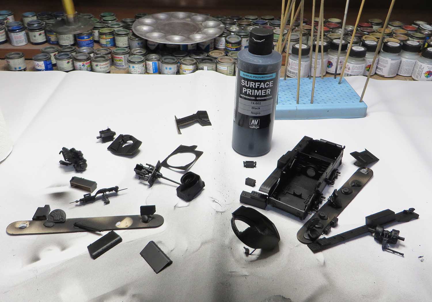 Panzer 38t Primed with Vallejo Primer.jpg