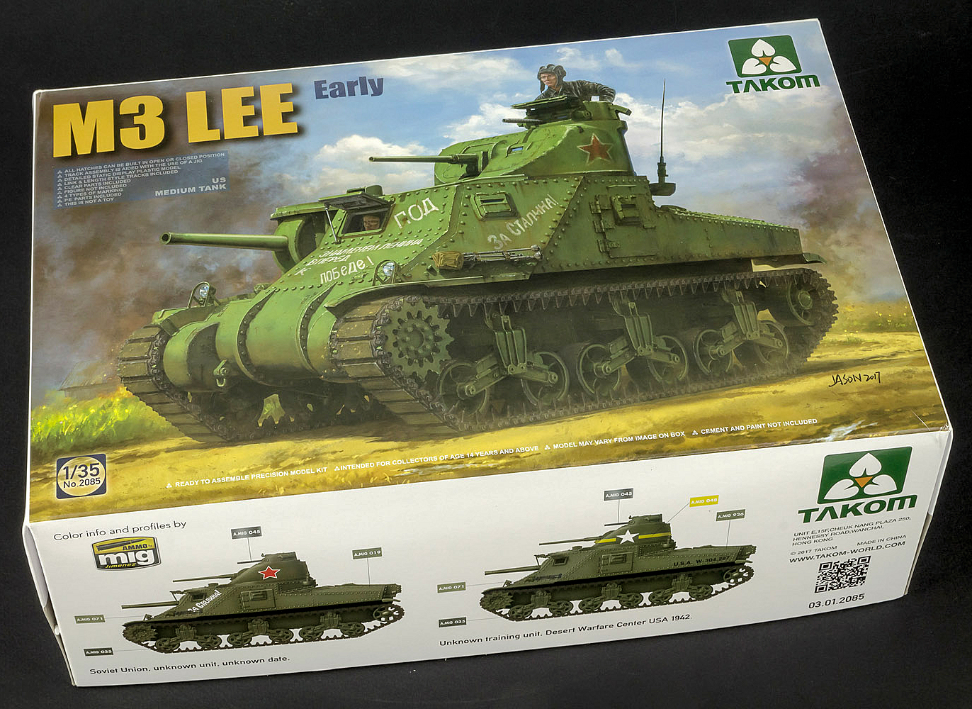 Takom M3 Lee Early – US Medium Tank 2085 (2).JPG