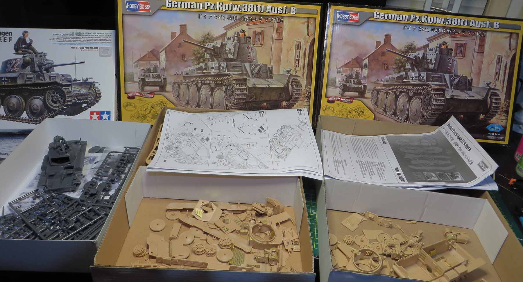 Tamiya and Hobbyboss Panzer 38T.jpg