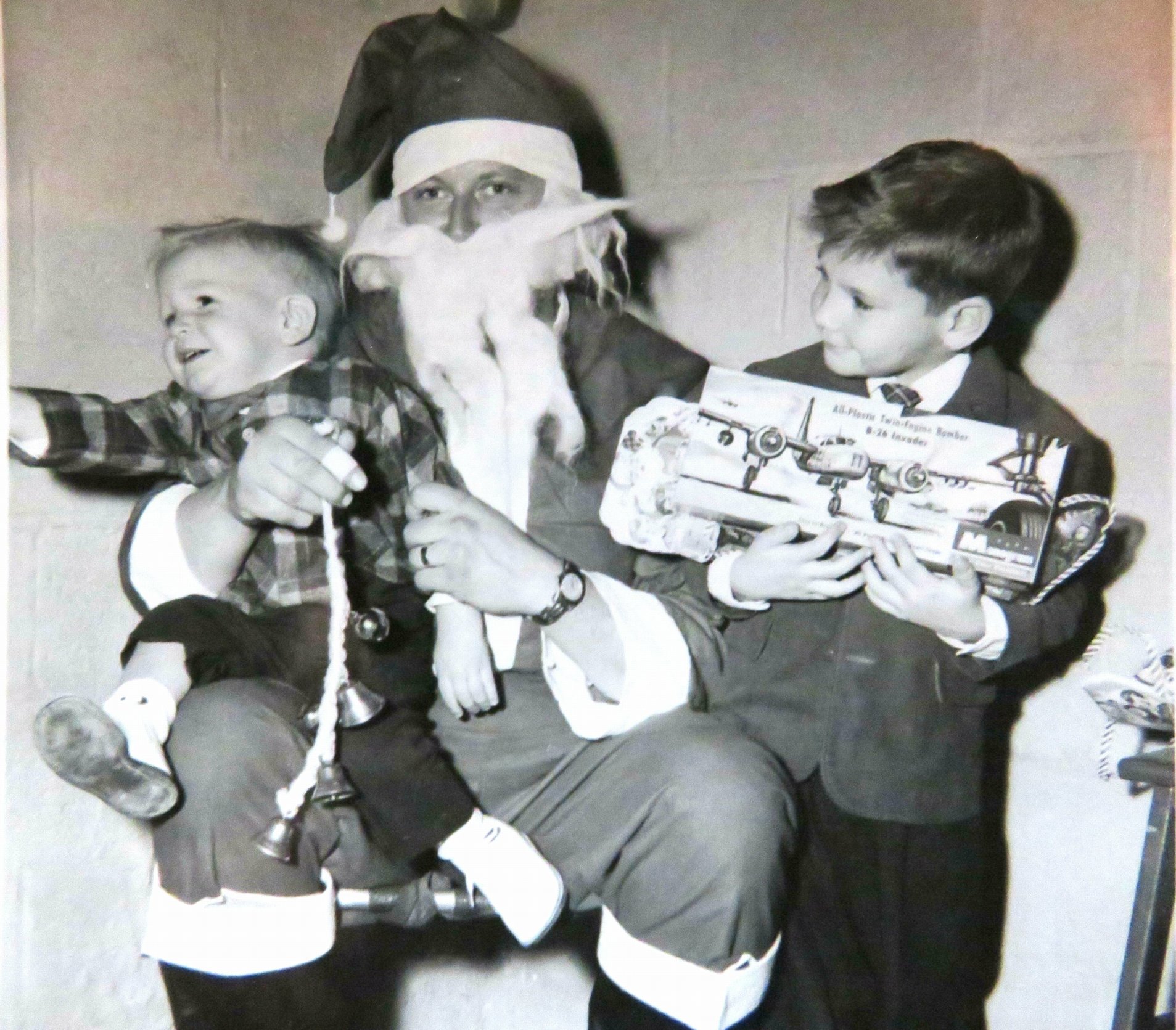 Young Cheyenne with B-26 kit.jpg