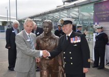 Eric Winkle Brown statue.jpeg Eric Winkle Brown statue.jpeg