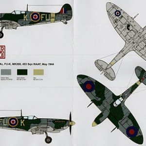 RAAF 453 Sqn Spitfire IXc