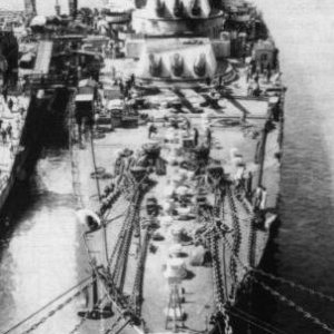 RN_Roma_at_anchor_just_prior_commissioning_1942.jpg