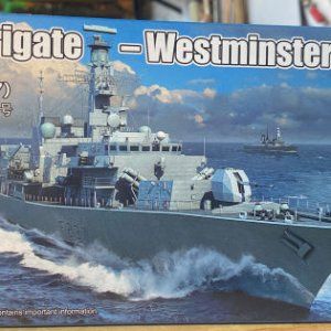 Trumpeter HMS Westminister Type 23 Frigate.jpg