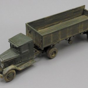 Russian ZIS-10 Tractor with Trailer III.jpg