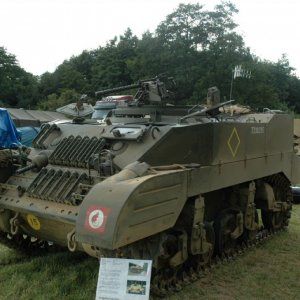 Stuart turretless recce tank