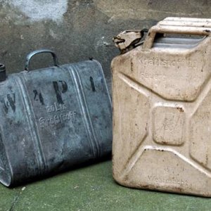 Very early and new Jerry can