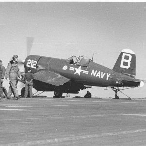 F4U-4CorsairaircraftofVF-192landedonthedeckoftheUSSPrincetonCV-37inthewatersoffKoreac1950_zps3b22f6a9.jpg