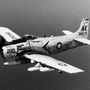 A-1H_Skyraider_of_VA-165_off_Vietnam_in_1966.jpg