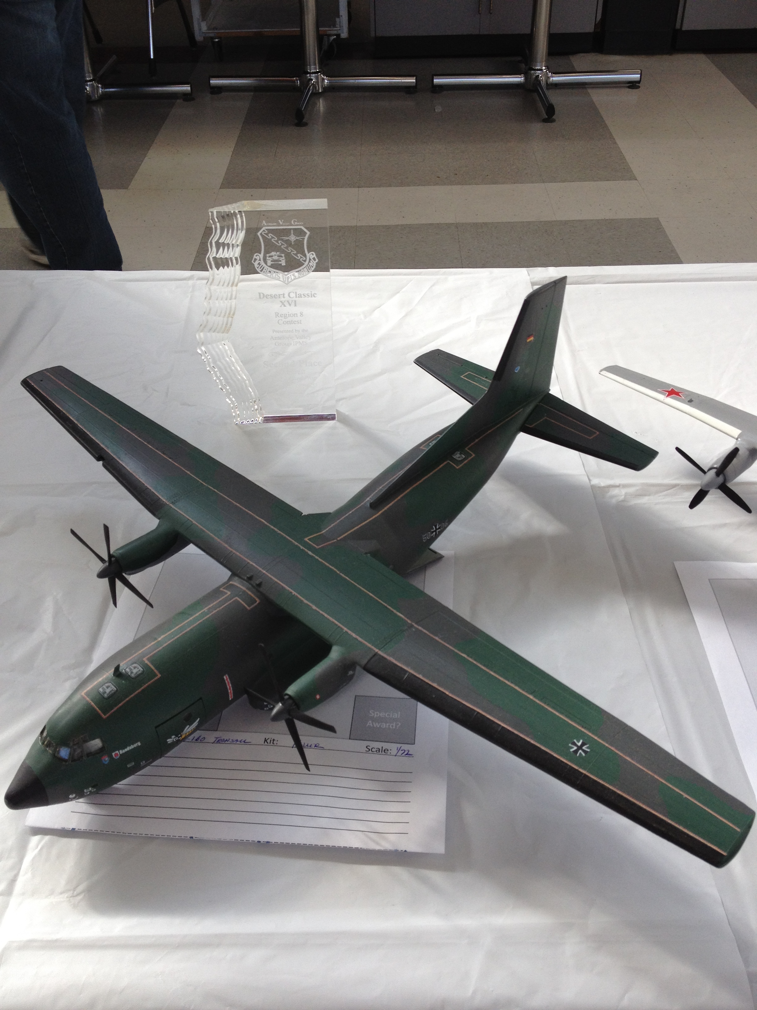 2012 Antelope Valley Second Place C-160 Transall.JPG