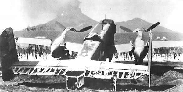 North_American_B-25_after_1944_Mount_Versuvius_eruption_at_Pompeii_Airfield.jpg