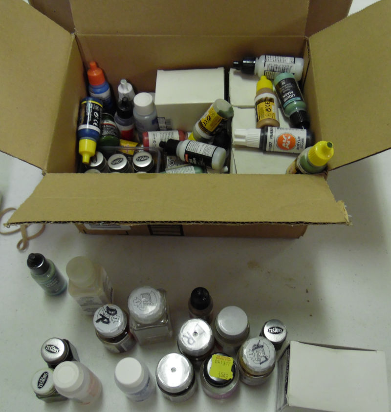 Paints-Testors paints, Various Clears.jpg