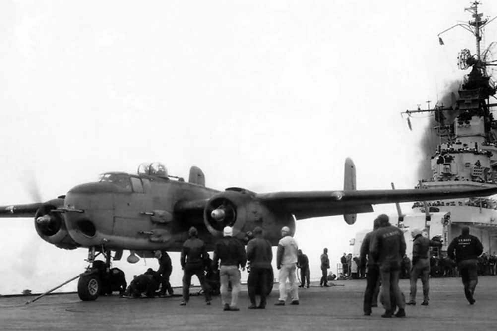 PBJ-1H_Mitchell_Ready_For_Cat_Launch_From_USS_Shangri-La_CV-38_1944.jpg