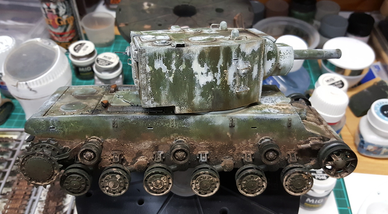 right side with turret
