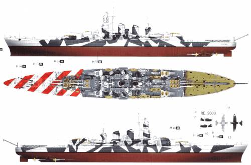 rn_roma_battleship_1943-45466.jpg | Modelers Alliance