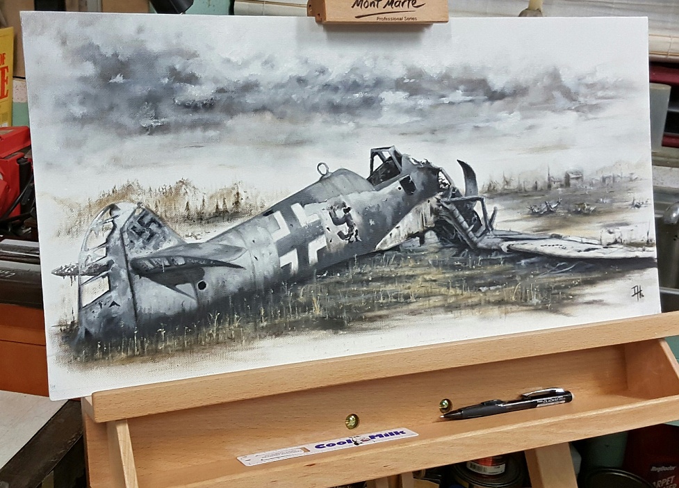 The end in Germany May 1945. Me109G