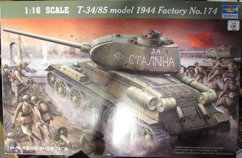 Trumpeter 1-16 Scale T-34-85 Model 1944 Factory No.174.jpg