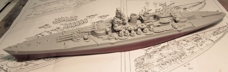 WIP Italian Vittorio Venetto Battleship VII.jpg