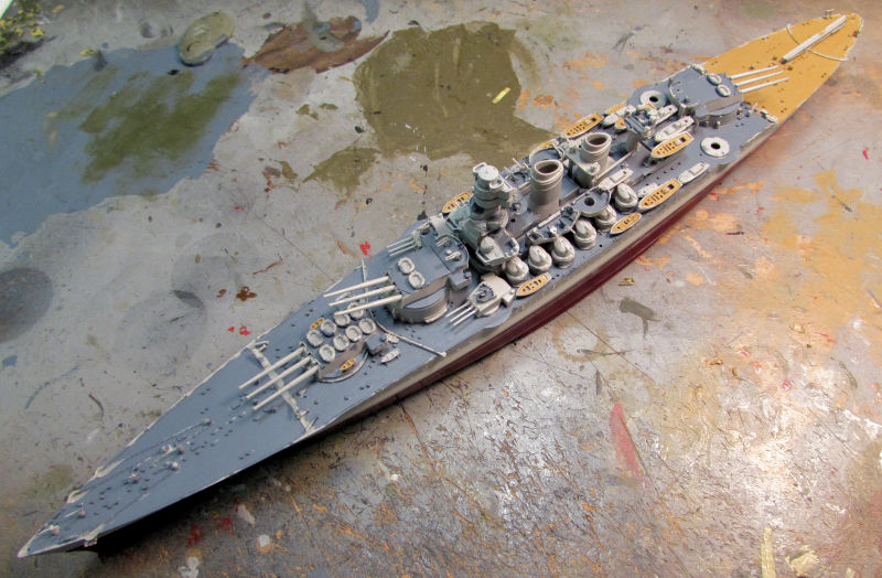 WIP Italian Vittorio Venetto Battleship VIII.jpg